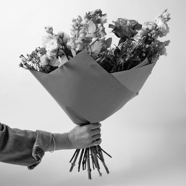 Florist's Choice (A surprise bouquet of fresh blooms, allowing our team of expert florists to create a bouquet using the finest seasonal stems available in the shop on the day.)